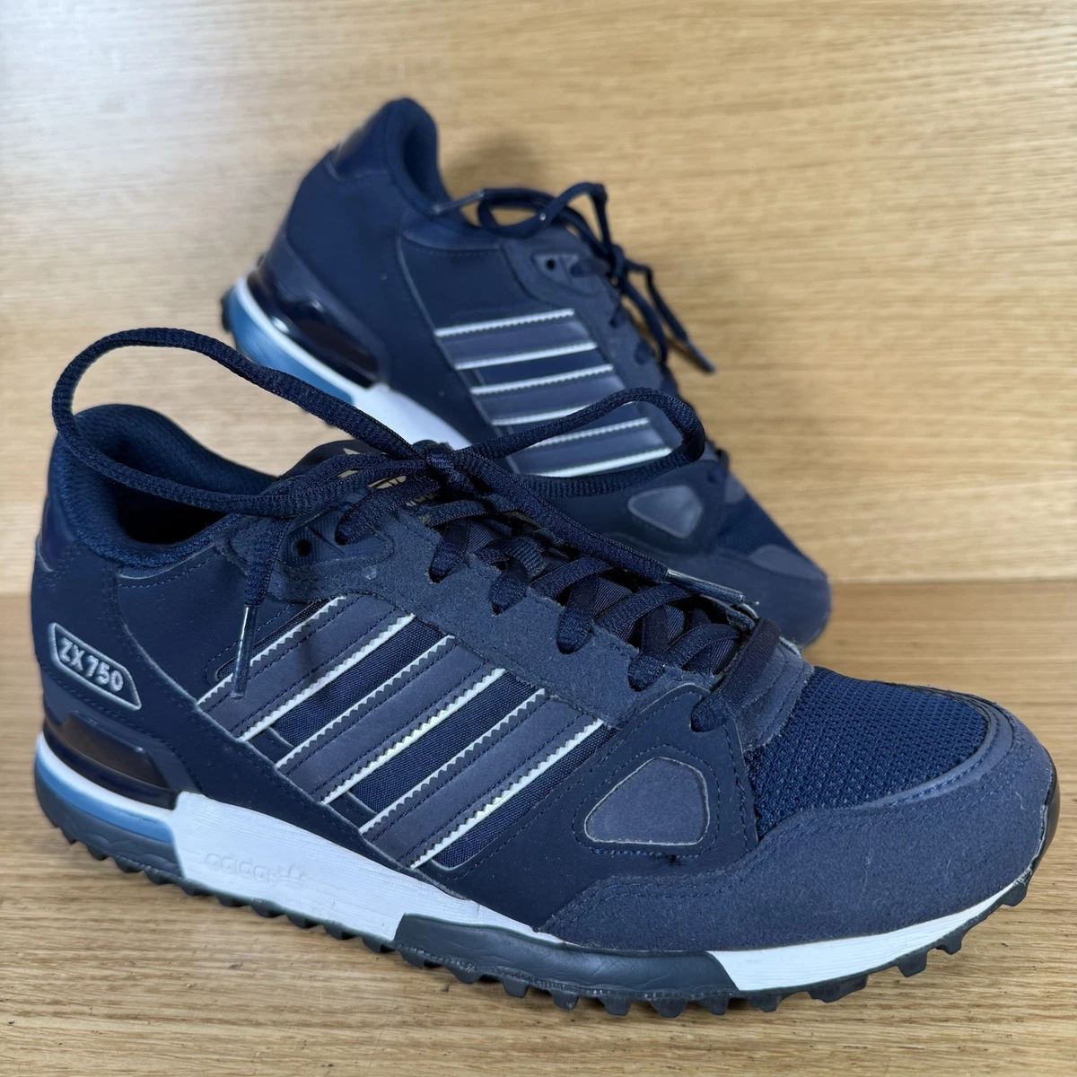 adidas ZX 750 Navy/White | eBay