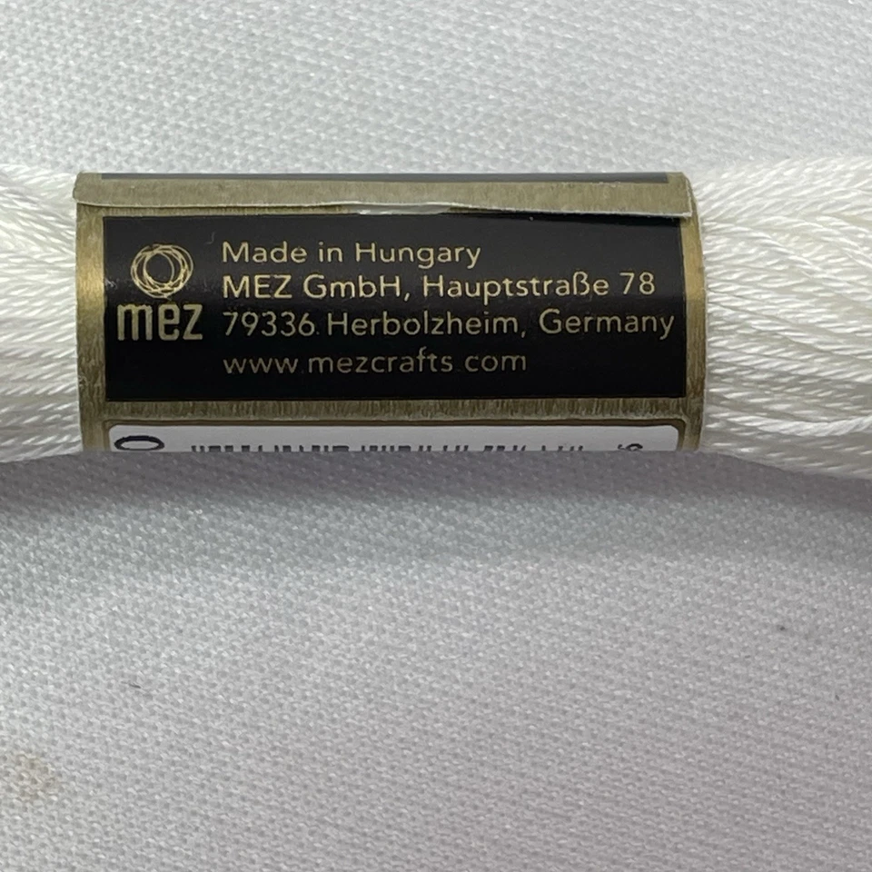 Anchor Coton Broder White Lot of 13 Hungary 100% Cotton Size 20 Fine New - Image 4 of 4