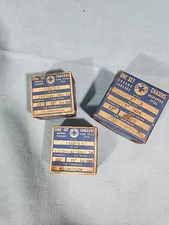 Geometric Tool Co  Standard Chaser Set Hish Speed Steel Ground Thread LOT Of 3