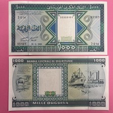 Billets Mauritanie 1000 Ouguiya 1989 P7A NEUF UNC
