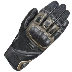 Oxford Outback Motorcycle Motorbike Gloves - Brown / Black