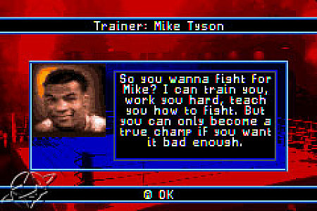 Mike Tyson Boxing (Nintendo Game Boy Advance, 2002)