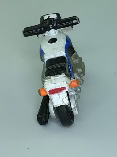 Micro Machines Motorcycle BMW K100RS German Blue White Street Bike - Picture 8 of 8
