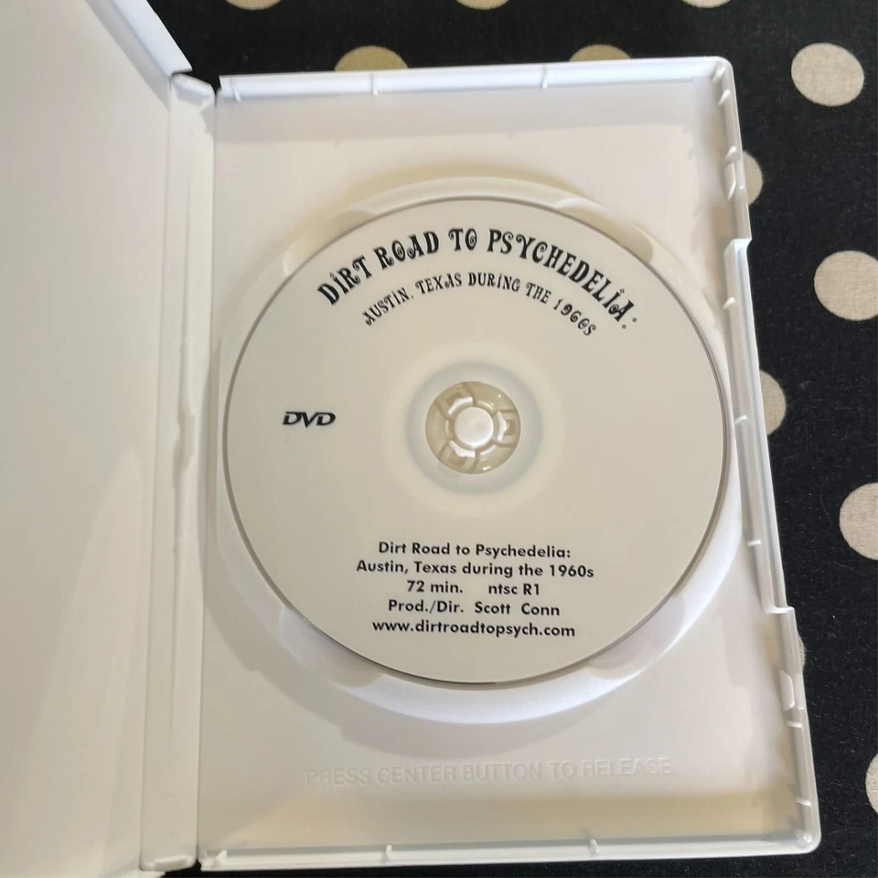 Dirt Road To Psychedelia Austin Texas During The 1960s DVD Rare OOP Documentary Foto 4 de 4