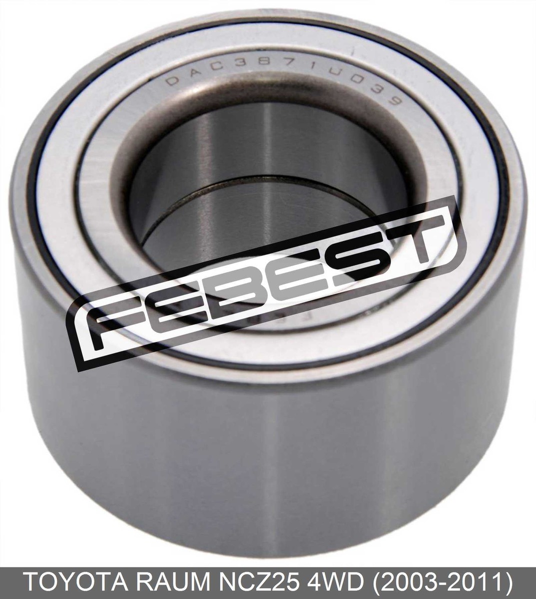 Front Wheel Bearing 38X71X39 For Toyota Raum Ncz25 4Wd (2003-2011