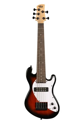 Kala Solid Body 5-String Tobacco Burst Fretted