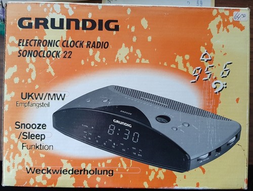 Grundig Radiowecker Sonoclock 22 inkl. Bedienungsaleitung und Originalkarton - Bild 4 von 7