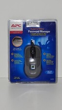 NEW SEALED Fingerprint Reader APC Biometric Password Manager Mouse BioM34