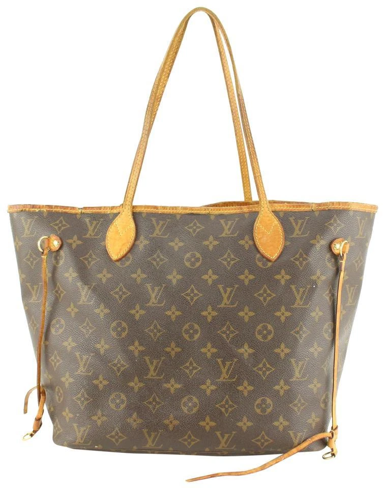 Louis Vuitton Monogram Neverfull mm Tote Bag 1LV818A