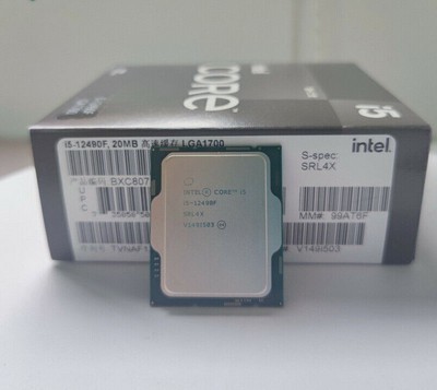 NEW Intel Core i5 12490F 3.0GHz 6-Core 12-Thread CPU 10NM L3=20M 65W LGA 1700