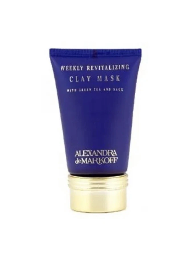 ALEXANDRA DE MARKOFF MÁSCARA DE ARCILLA REVITALIZANTE SEMANAL CON TÉ VERDE Y SALVIA R$32 ¡DIFÍCIL DE ENCONTRAR! Foto 2 de 4