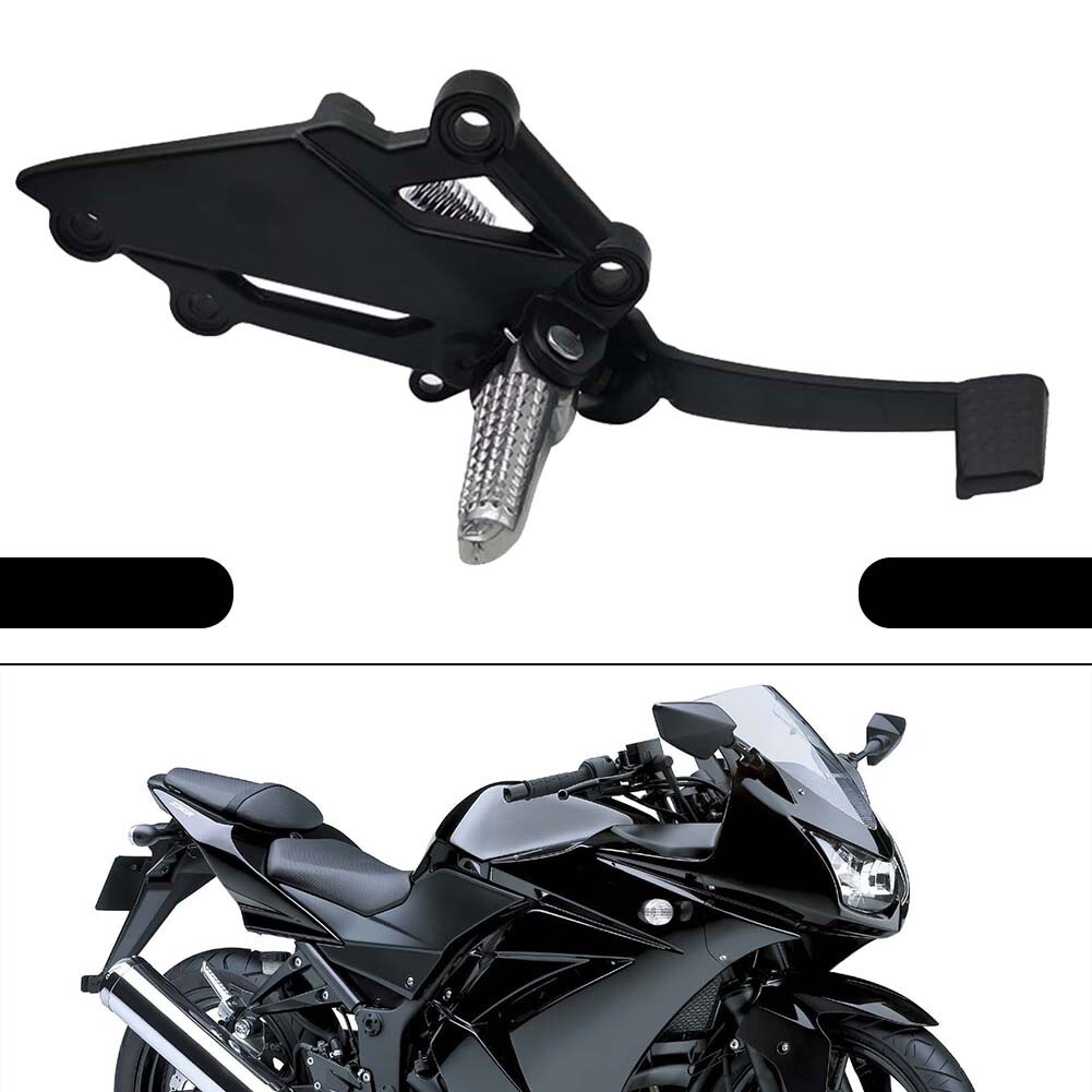 1pc Foot Peg Bracket Brake Pedal Lever For KAWASAKI EX 250R NINJA250 R