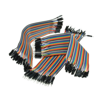 Each for 40pcs Dupont Wire Color Jumper Cable 20cm 2.54mm 1P-1P Female Male