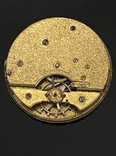 Vintage pocket watch movement