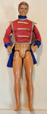 VINTAGE BARBIE NUTCRACKER KEN JACKET ERONG DOLL NEEDS TLC C338G 
