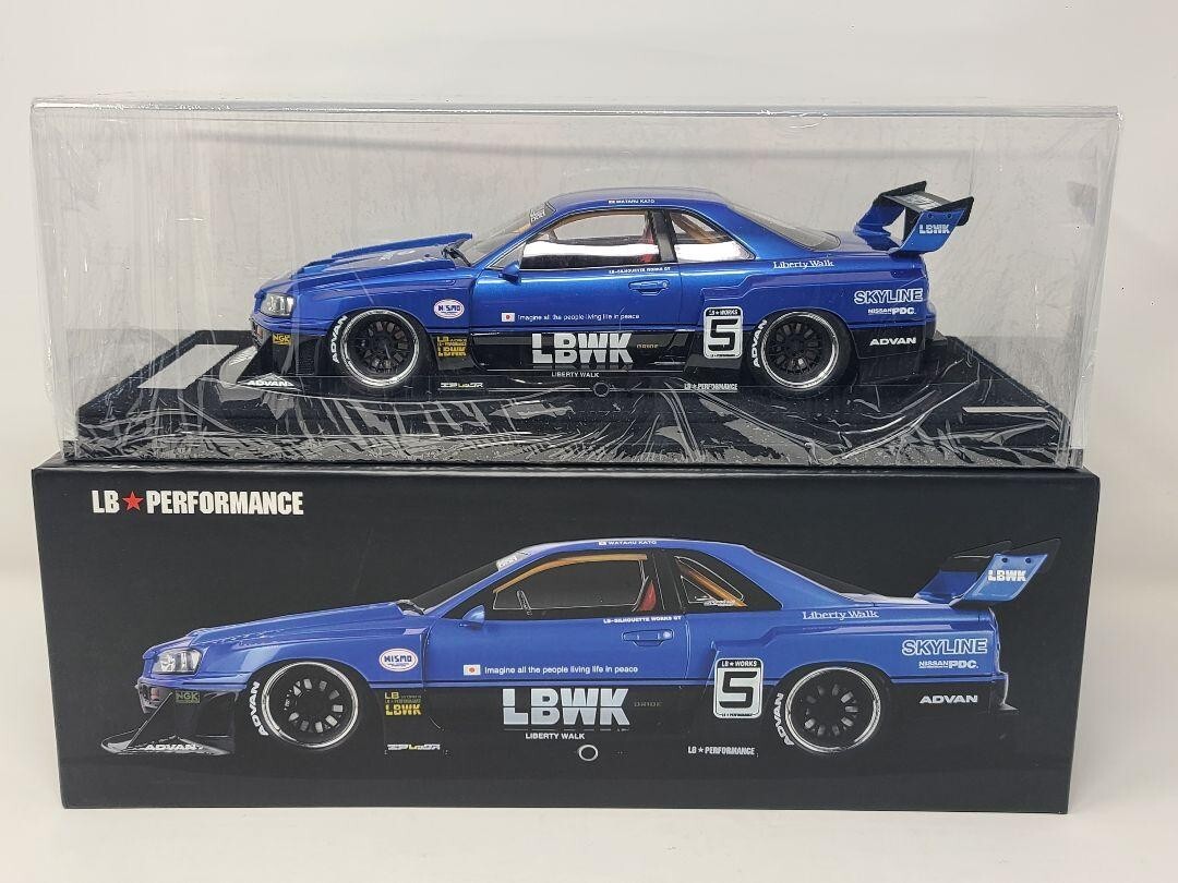 INNO models 1/18 Nissan Skyline ER34 Super Silhouette LBWK