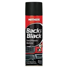 Mothers 06110 Back-to-Black Trim & Plastic Restorer Aerosol 10 oz.