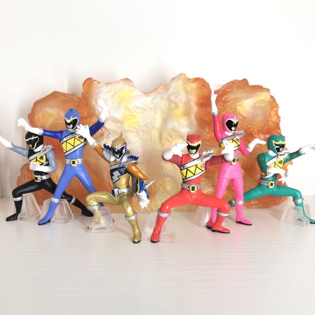 Kyoryuger Power Rangers Dino Charge Action Figure Set Power