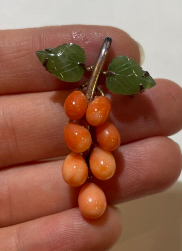 Natürlicher Jade-Trauben Anhänger - Kristall Deko Für Zuhause 14cm