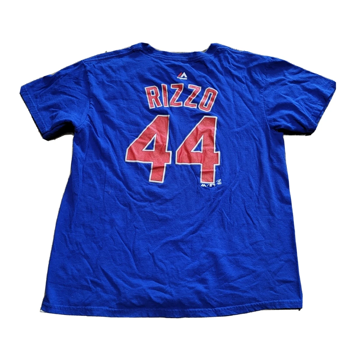 Chicago Cubs Anthony Rizzo Jersey Shirt MLB Baseball #44 Boys Size Youth  Large