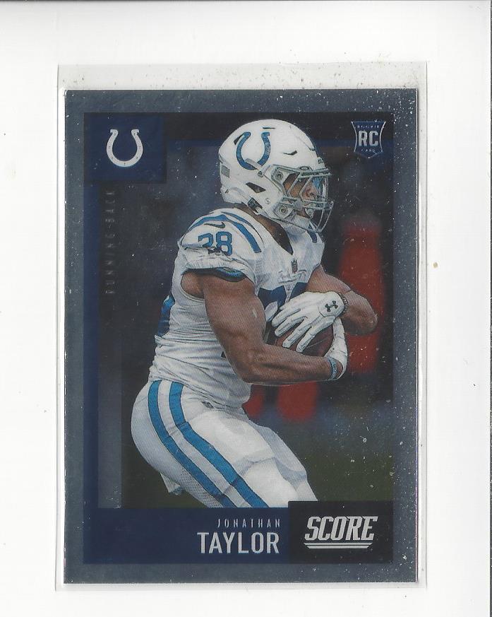 2020 Score #447 Jonathan Taylor (CHRONICLES) RC Rookie Colts