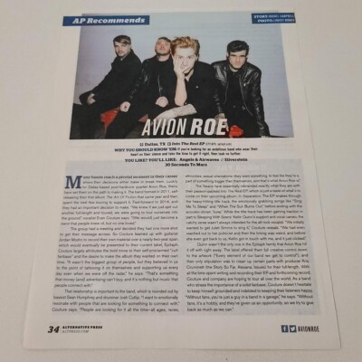 Avion Roe 1 Page Article/Clipping