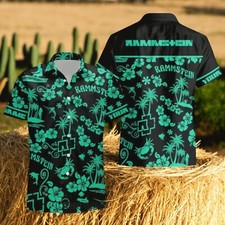 Personalized Rammstein Mein Land Short Sleeve Hawaiian Shirt