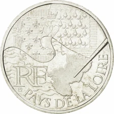 [#36449] Coin, France, 10 Euro, 2010, MS(63), Silver, KM:1665
