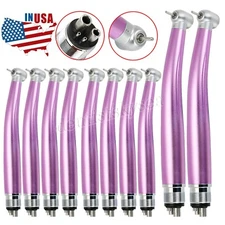 NSK Style Dental High Speed Handpiece PANA-MAX Air Turbine 4 Holes Purple