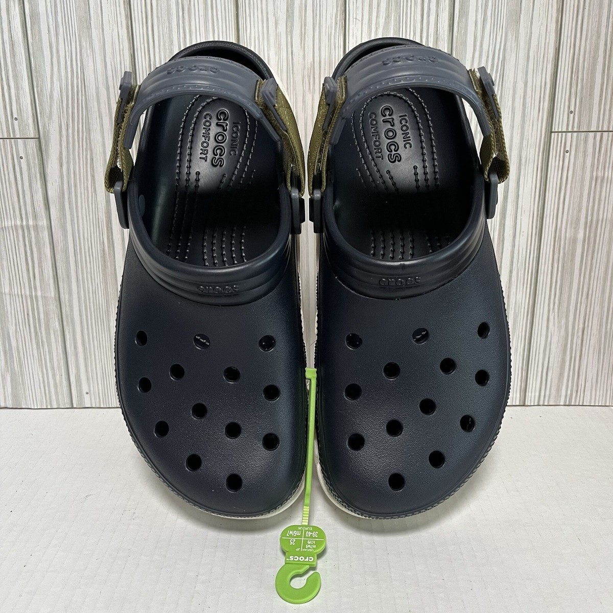 Crocs Unisex Size M7/W9 - Adult Duet Max 2 Clog NEW Crocs - Brandclub - Crocs Unisex Duet Max II Clog, Navy  main image 4