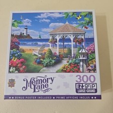 Memory Lane "Oceanside View Puzzle 300 Pieces EZ Grip by Masterpieces"