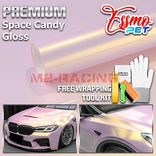 ESSMO PET Space Candy Gloss Glaze Pink Gold Car Vehicle Vinyl Wrap Decal Sticker