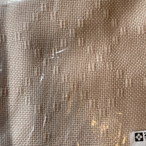 Zweigart 14 Count Blank Honeybee Afghan (7566) 48" x 57" (1.3yds) Pink (464) - Picture 3 of 4