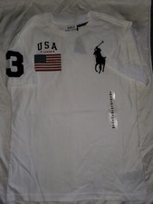 POLO RALPH LAUREN BOYS T Shirt Size 8 100 Cotton NEW Choose Design