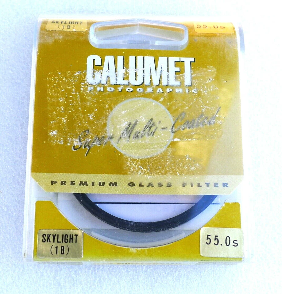 55mm Calumet (Kenko) Skylight 1B Filter - Super Multi Coated - Great Protection - Image 4 of 4