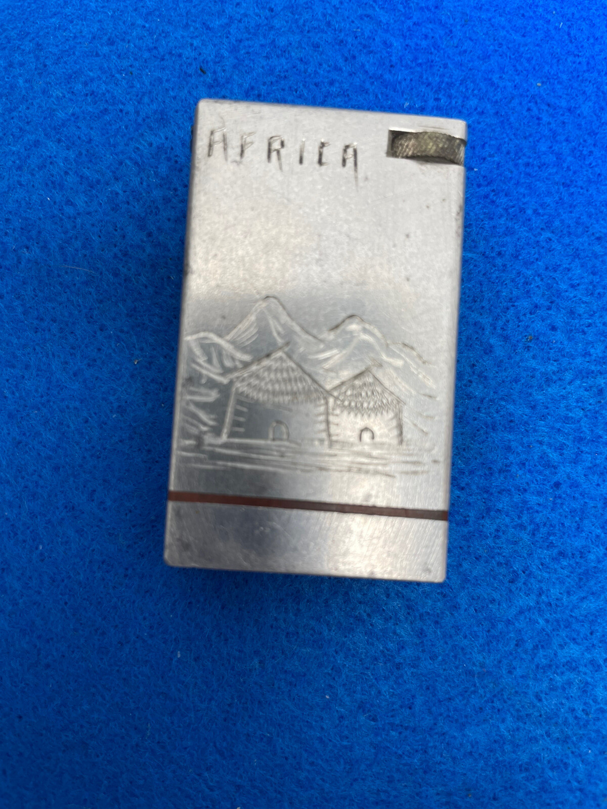 VTG WWII ERA POCKET LIGHTER AFRICA TRENCH ART