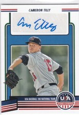 2023 Stars & Stripes - Cameron Tilly - 18U National Team USA Signatures Auto