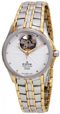 EDOX Grand Ocean Open Heart 85013-357J-AID Damenuhr mechanisch