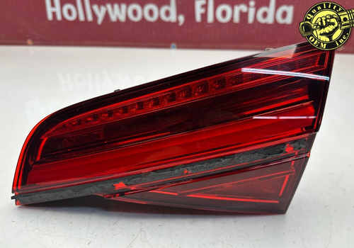 2015-2018 AUDI A8 A8L S8 REAR RIGHT PASSENGER SIDE INNER TAILLIGHT LAMP OEM 33k