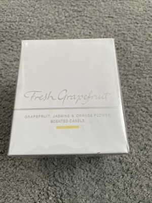 NEU UND VERPACKT The White Company Duftkerze frische Grapefruit, Jasmin, Orangenblüten
