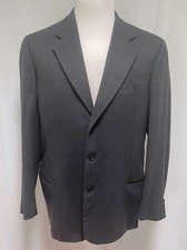 GIORGIO ARMANI 100 CASHMERE Gray Blazer US 52 IT / 42 Reg US / 44" Chest ITALY