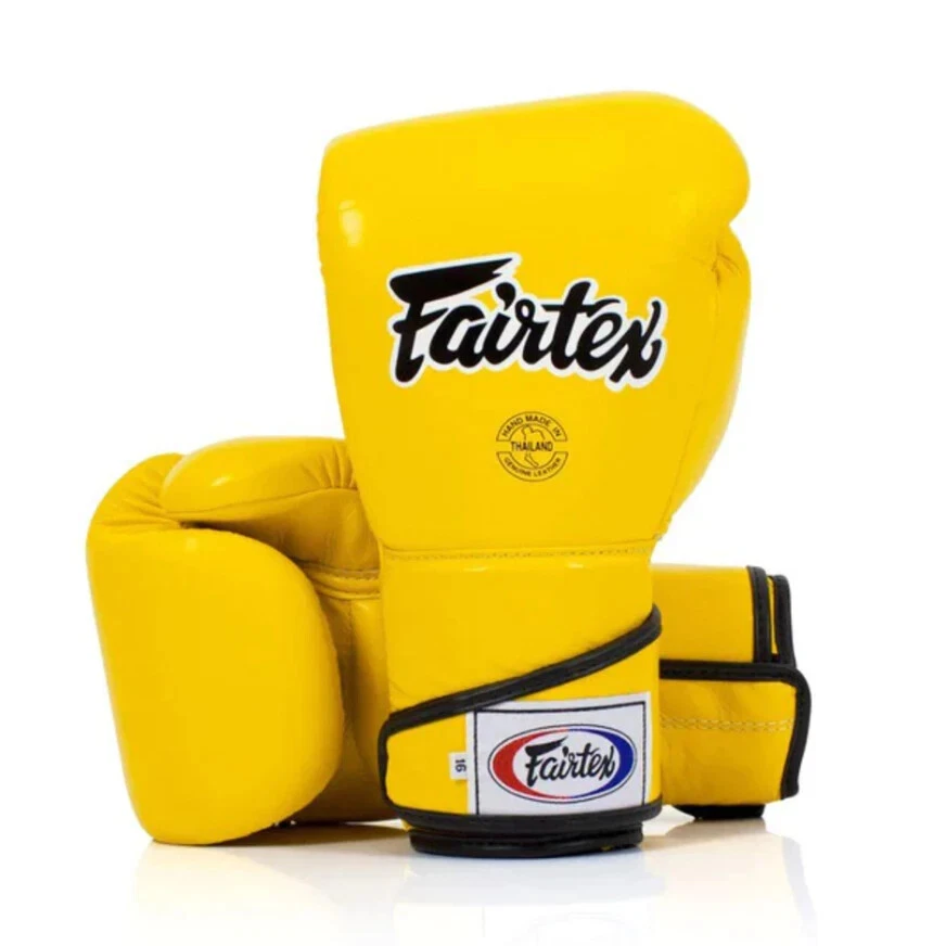 Fairtex パウンドグローブ イエロー Fairtex Yellow 16 oz. Weight Boxing Gloves for sale | eBay