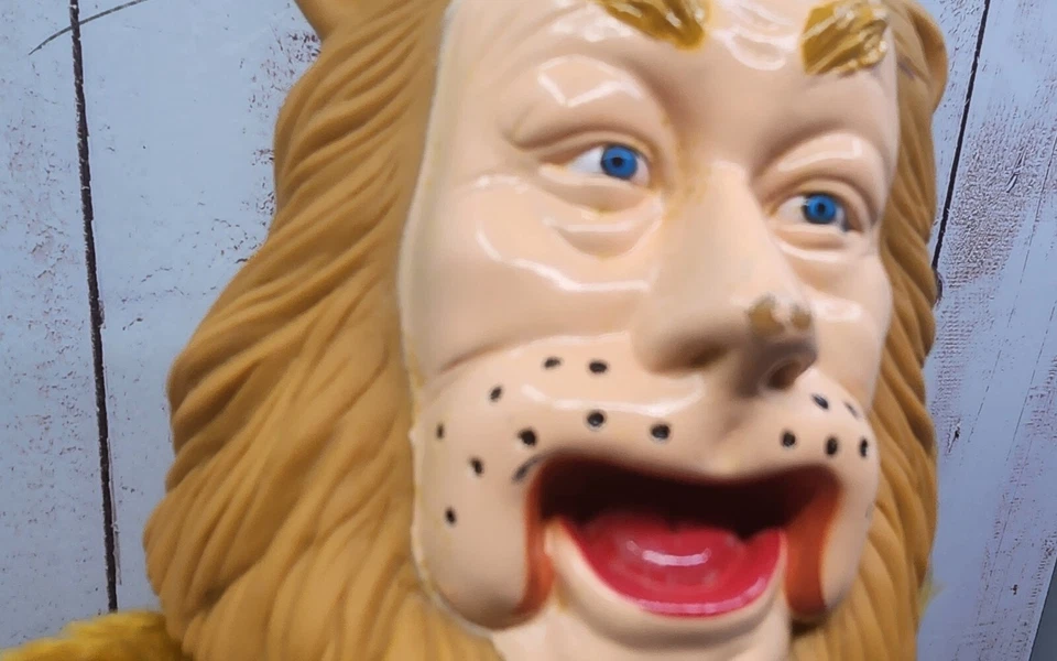 Marioneta de Mano Mago de Oz 50 Aniversario MGM Lote (4) Dorothy Lion Witch Tinman Foto 3 de 4