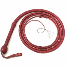 Real Cowhide Leather 06 to 16 Feet 12 Strands Bull Whip Indiana Jones Bullwhip