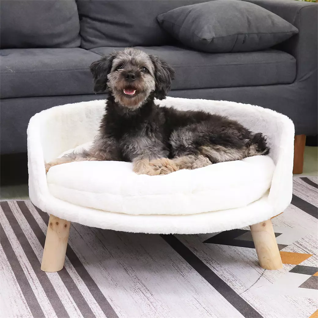 Ultra Soft Elevated Dog Cat Sofa Bed
