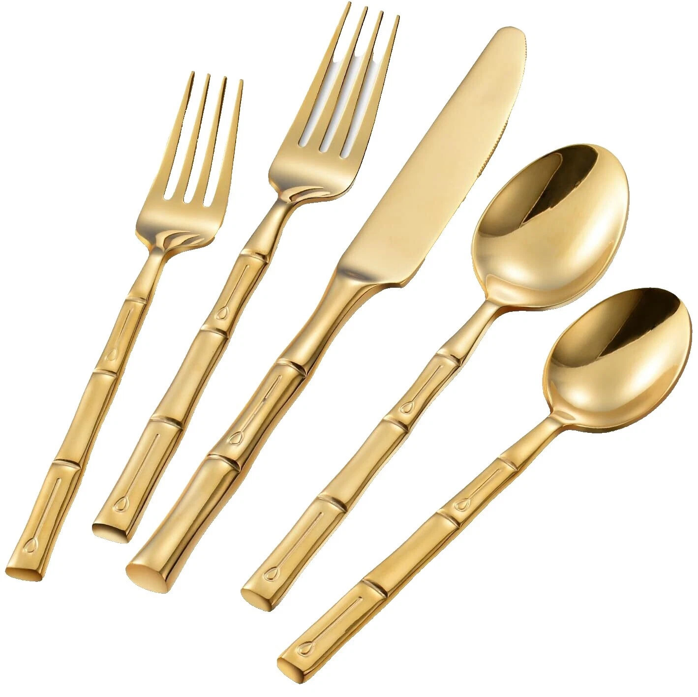 Bamboo Flatware Sets