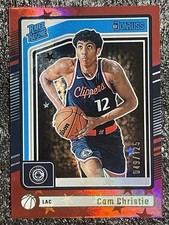 Cam Christie RC 2024-25 Donruss International Red Stars Rated Rookie #’d /125