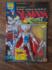 Product Image: Vintage 1992 Marvel Comics X-Men X-Force Stryfe Action Figure Toy Biz New