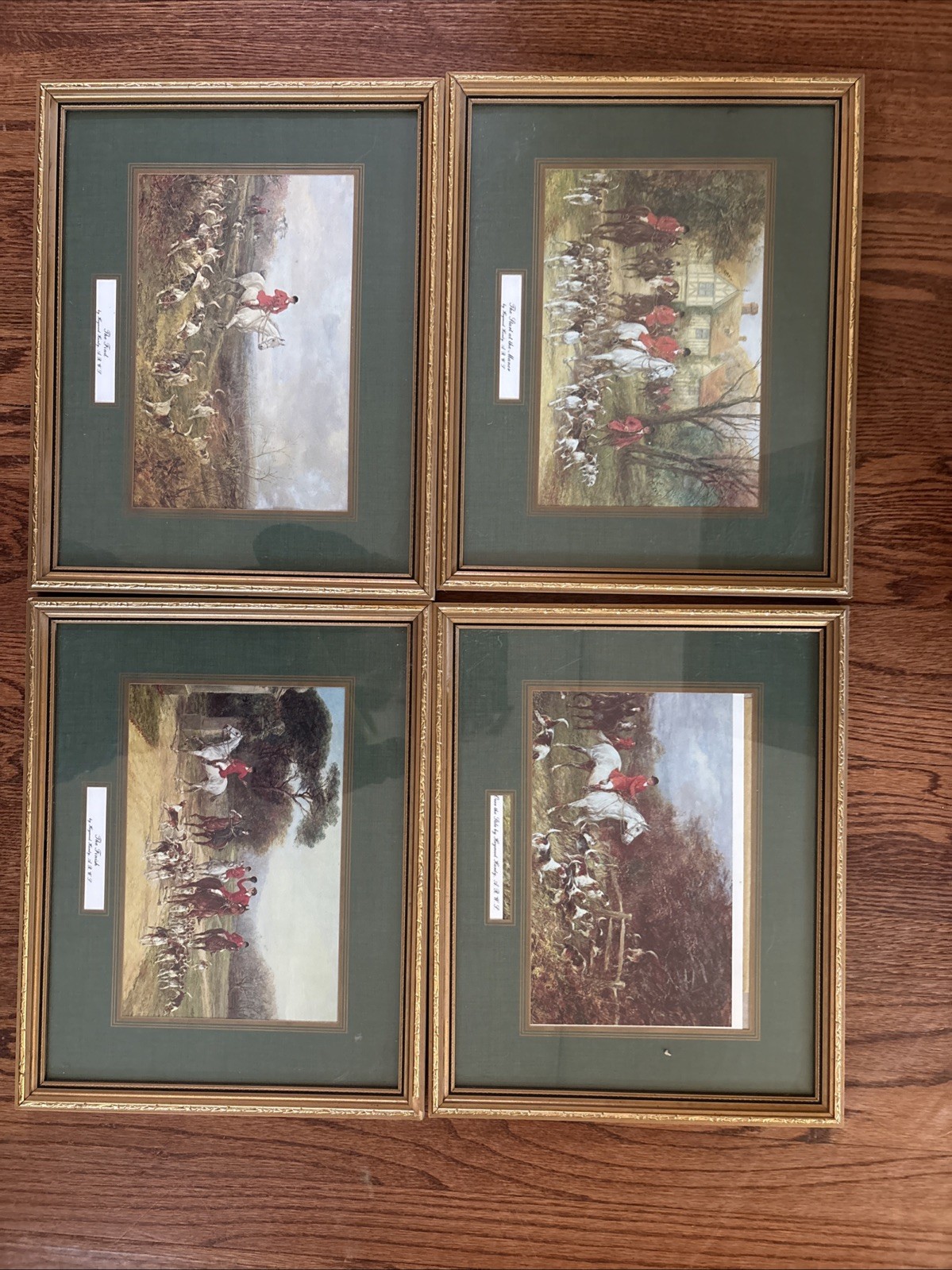 Haywood Hardy English Fox Hunting Scene framed Art Classic British Decor WallArt