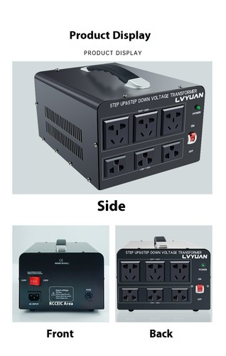 Pequeño transformador de 220V a 110V convertidor de potencia de alta potencia de 110V a 220V - Imagen 12 de 16
